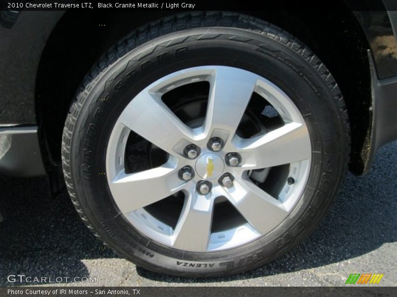 Black Granite Metallic / Light Gray 2010 Chevrolet Traverse LTZ