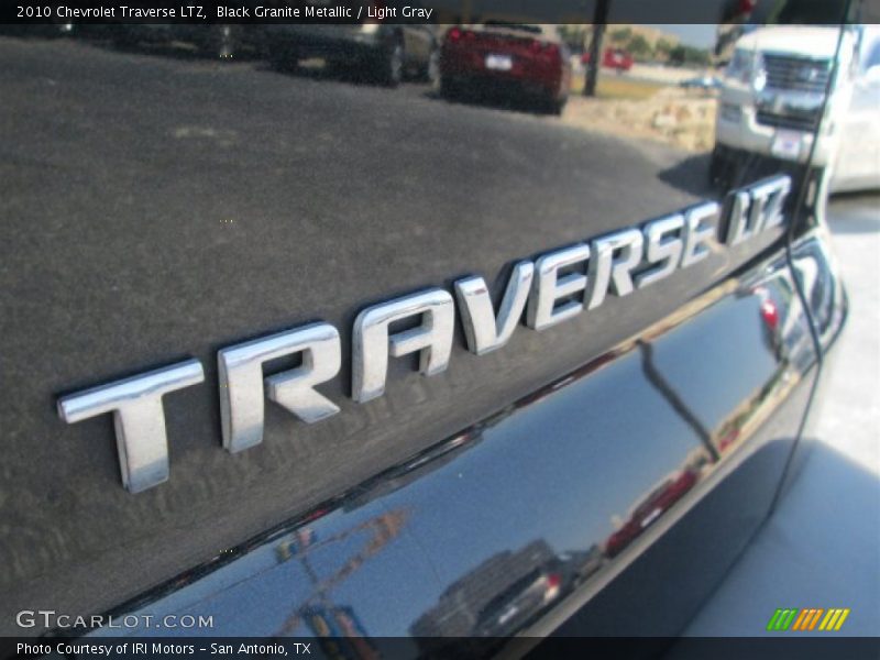 Black Granite Metallic / Light Gray 2010 Chevrolet Traverse LTZ