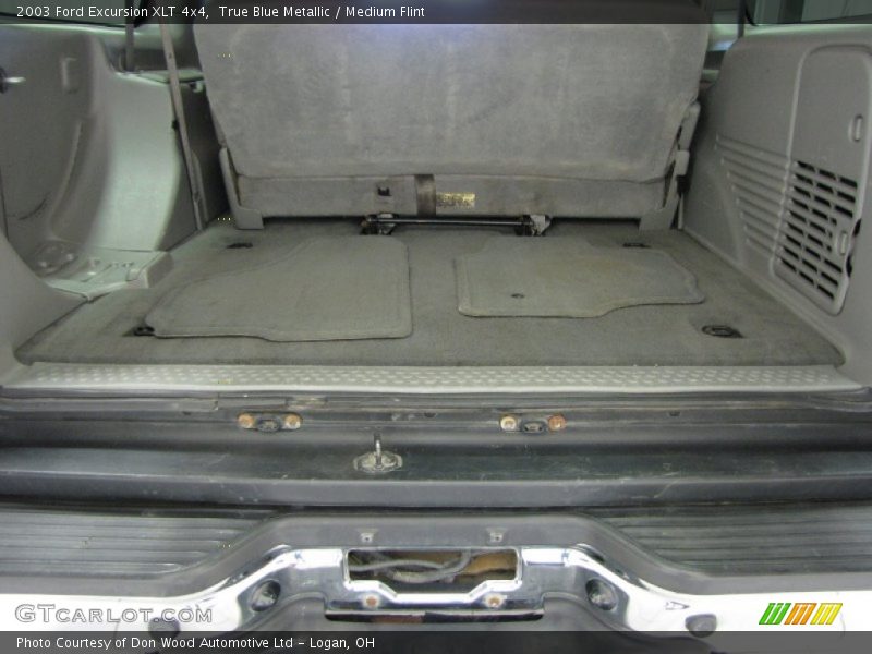 True Blue Metallic / Medium Flint 2003 Ford Excursion XLT 4x4