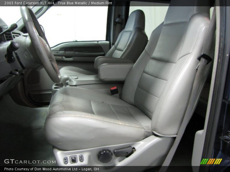 True Blue Metallic / Medium Flint 2003 Ford Excursion XLT 4x4