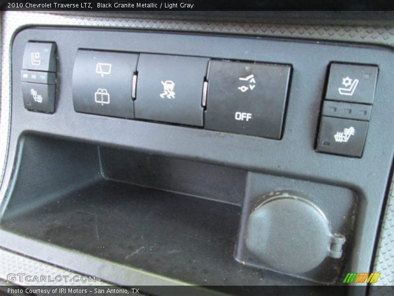 Black Granite Metallic / Light Gray 2010 Chevrolet Traverse LTZ