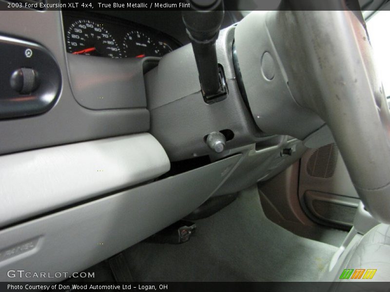 True Blue Metallic / Medium Flint 2003 Ford Excursion XLT 4x4