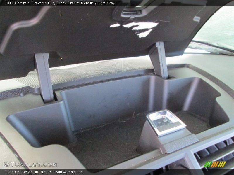 Black Granite Metallic / Light Gray 2010 Chevrolet Traverse LTZ