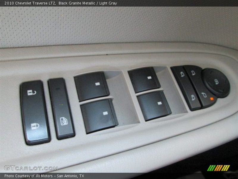 Black Granite Metallic / Light Gray 2010 Chevrolet Traverse LTZ