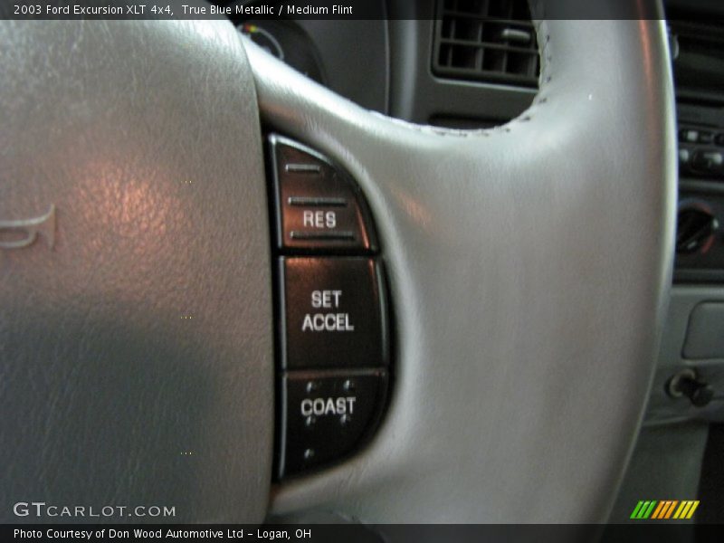True Blue Metallic / Medium Flint 2003 Ford Excursion XLT 4x4