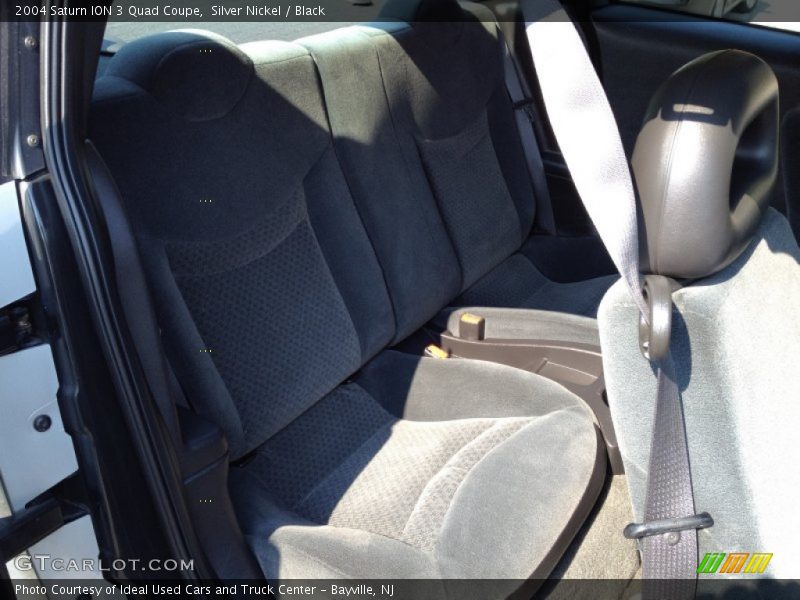Silver Nickel / Black 2004 Saturn ION 3 Quad Coupe