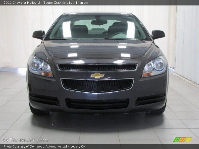 Taupe Gray Metallic / Titanium 2011 Chevrolet Malibu LS