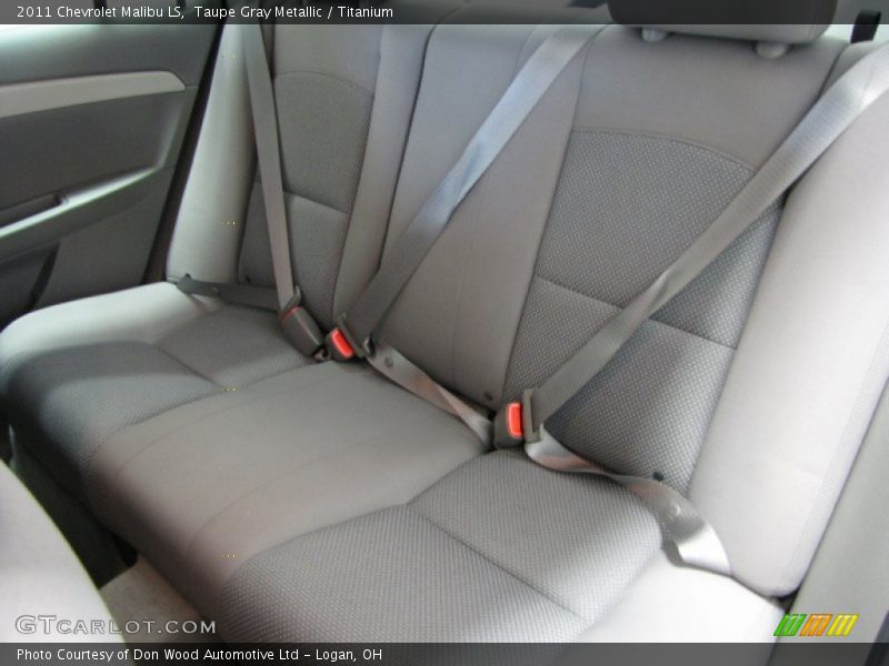 Taupe Gray Metallic / Titanium 2011 Chevrolet Malibu LS