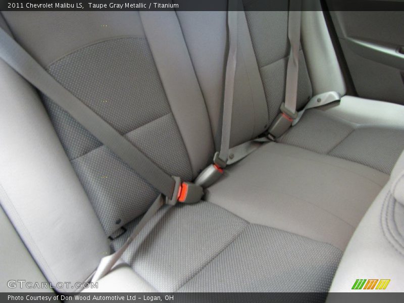 Taupe Gray Metallic / Titanium 2011 Chevrolet Malibu LS