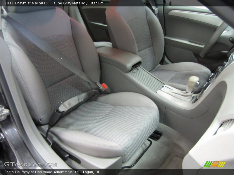 Taupe Gray Metallic / Titanium 2011 Chevrolet Malibu LS