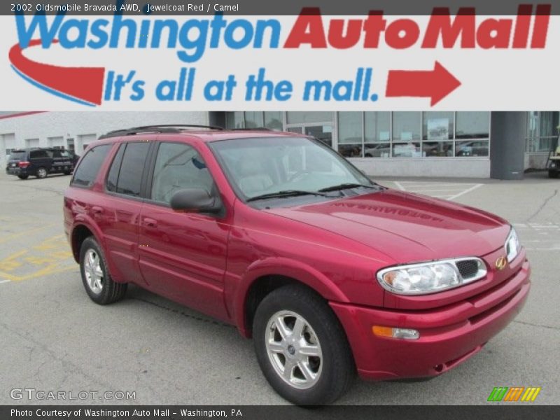 Jewelcoat Red / Camel 2002 Oldsmobile Bravada AWD