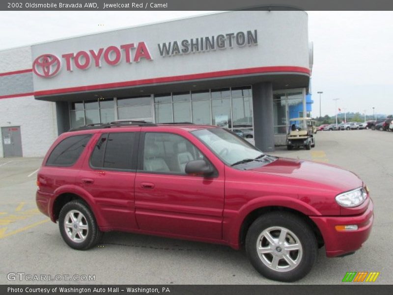 Jewelcoat Red / Camel 2002 Oldsmobile Bravada AWD