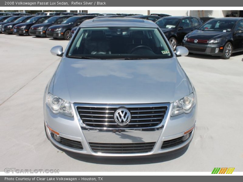 Reflex Silver / Black 2008 Volkswagen Passat Lux Sedan