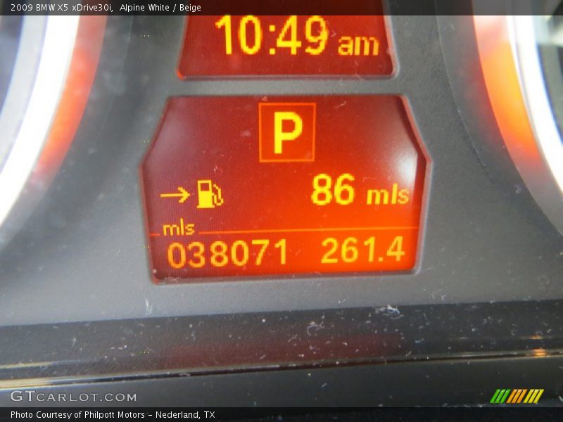 Alpine White / Beige 2009 BMW X5 xDrive30i