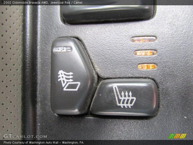 Controls of 2002 Bravada AWD