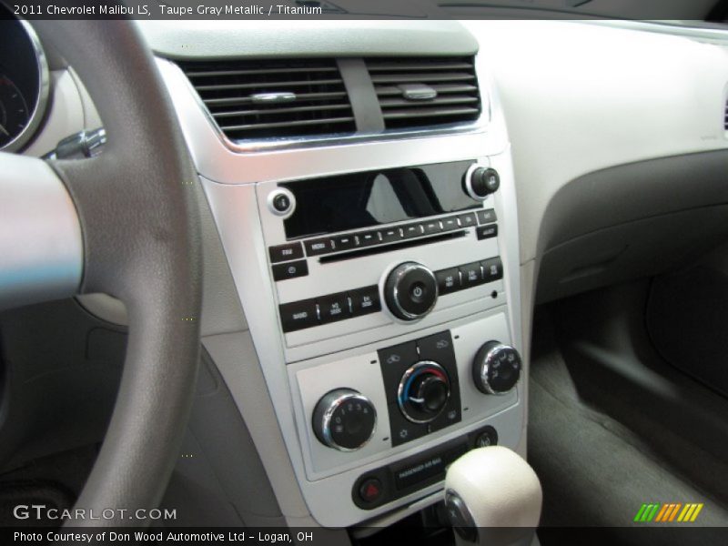 Taupe Gray Metallic / Titanium 2011 Chevrolet Malibu LS