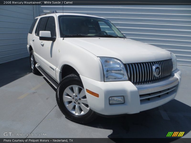 White Suede / Camel 2008 Mercury Mountaineer