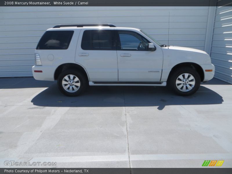 White Suede / Camel 2008 Mercury Mountaineer