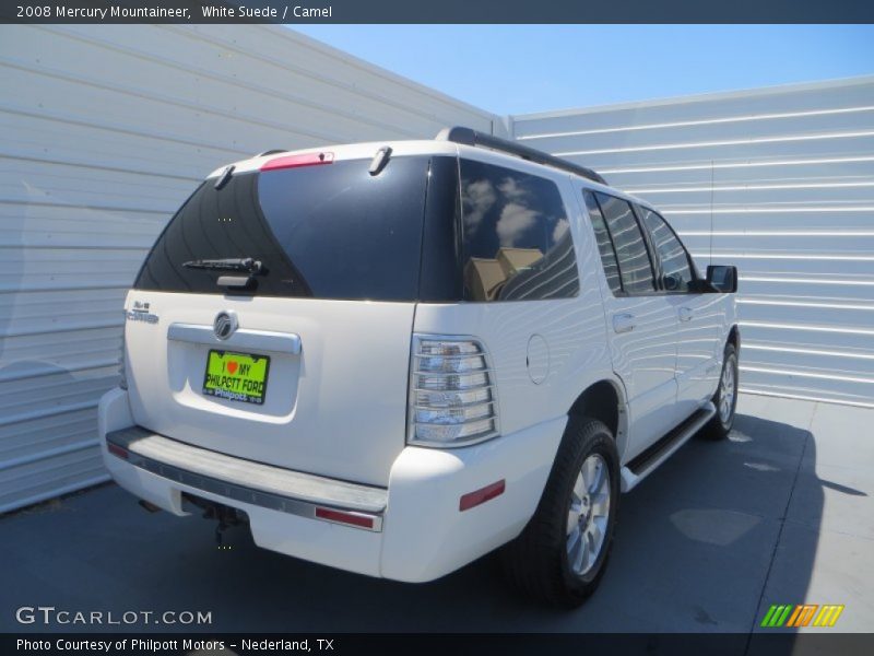 White Suede / Camel 2008 Mercury Mountaineer
