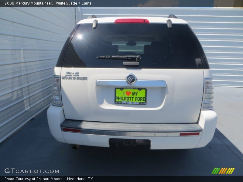 White Suede / Camel 2008 Mercury Mountaineer