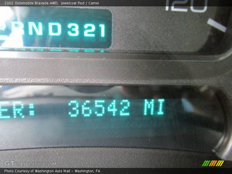 Jewelcoat Red / Camel 2002 Oldsmobile Bravada AWD