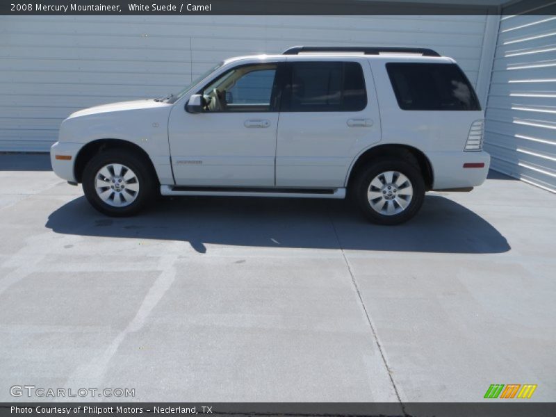 White Suede / Camel 2008 Mercury Mountaineer