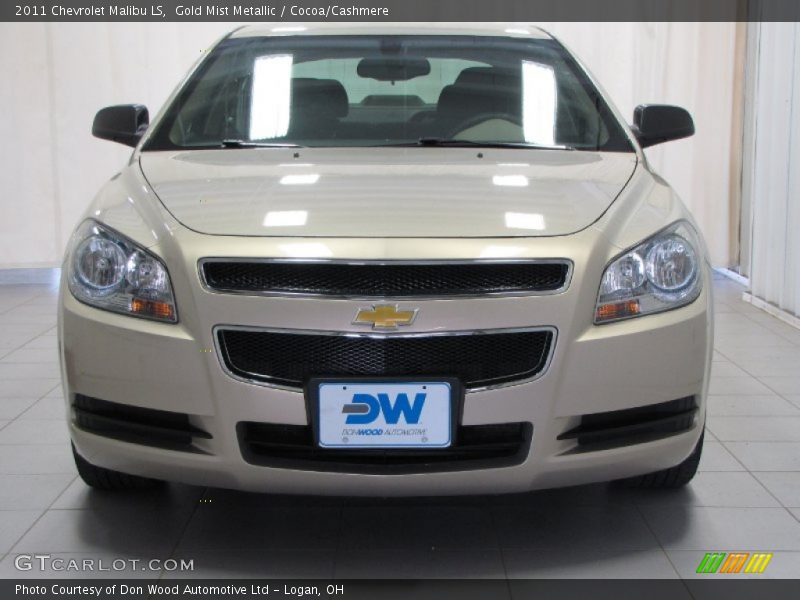 Gold Mist Metallic / Cocoa/Cashmere 2011 Chevrolet Malibu LS