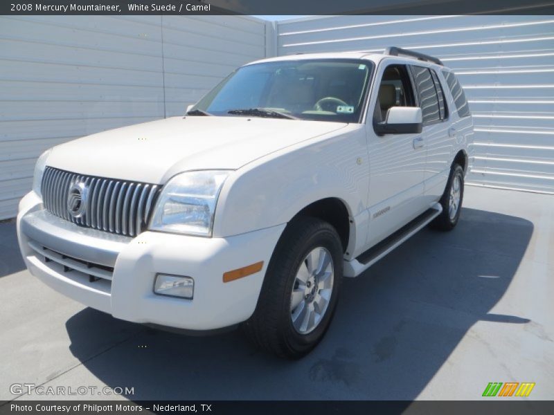 White Suede / Camel 2008 Mercury Mountaineer