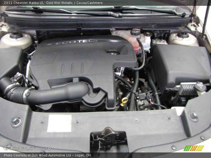 Gold Mist Metallic / Cocoa/Cashmere 2011 Chevrolet Malibu LS