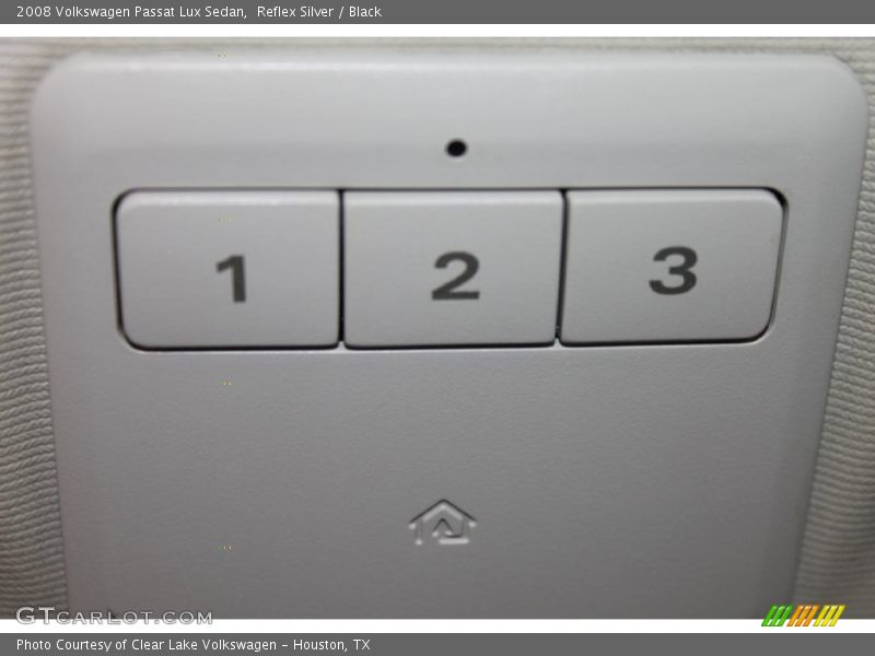 Reflex Silver / Black 2008 Volkswagen Passat Lux Sedan