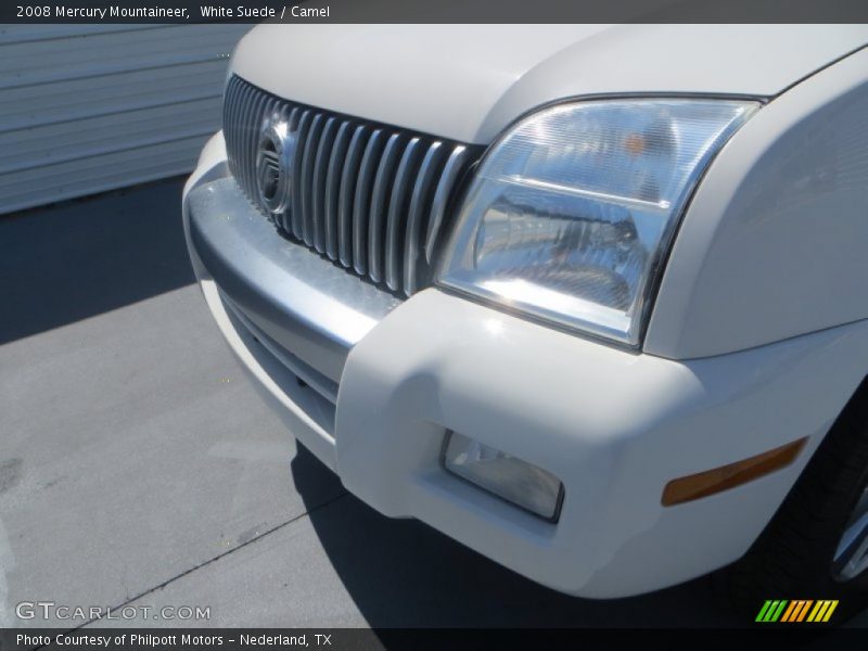 White Suede / Camel 2008 Mercury Mountaineer