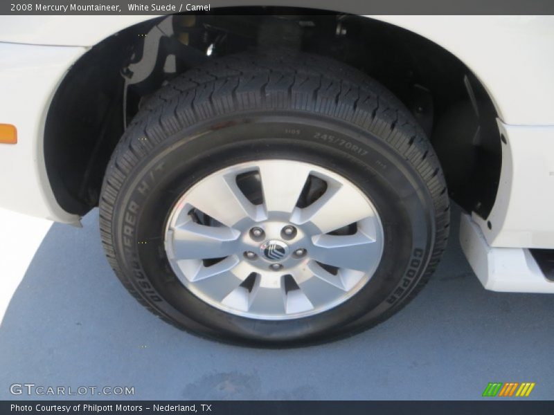 White Suede / Camel 2008 Mercury Mountaineer