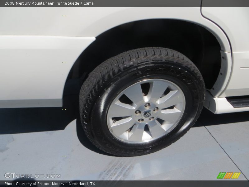 White Suede / Camel 2008 Mercury Mountaineer