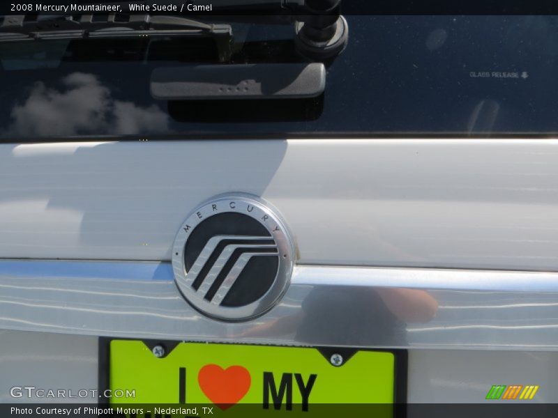 White Suede / Camel 2008 Mercury Mountaineer