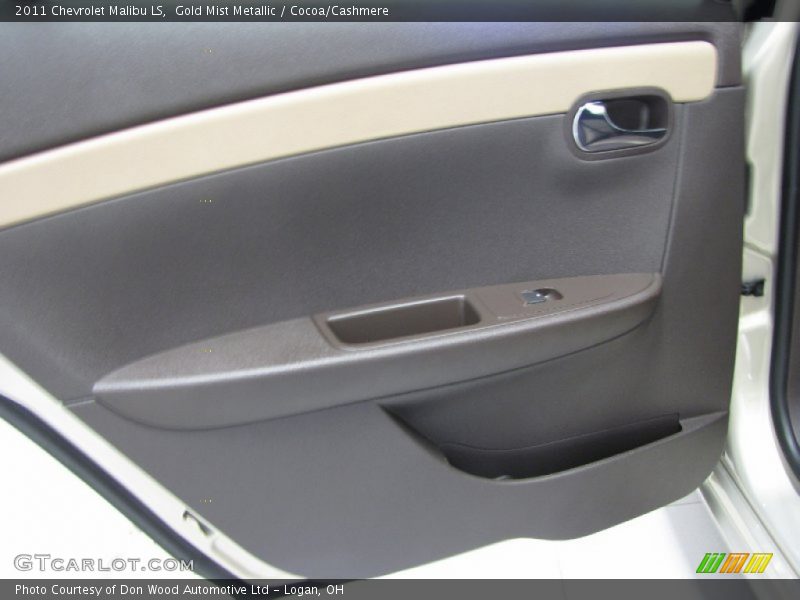 Gold Mist Metallic / Cocoa/Cashmere 2011 Chevrolet Malibu LS