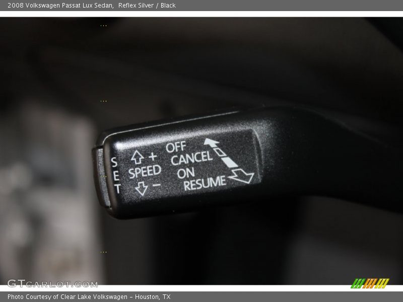 Reflex Silver / Black 2008 Volkswagen Passat Lux Sedan