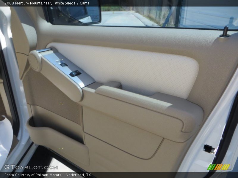 White Suede / Camel 2008 Mercury Mountaineer