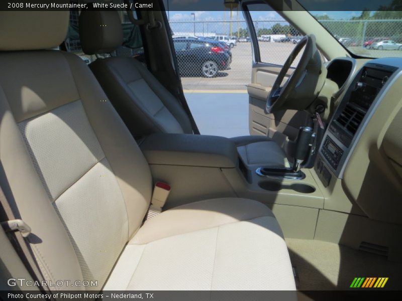 White Suede / Camel 2008 Mercury Mountaineer