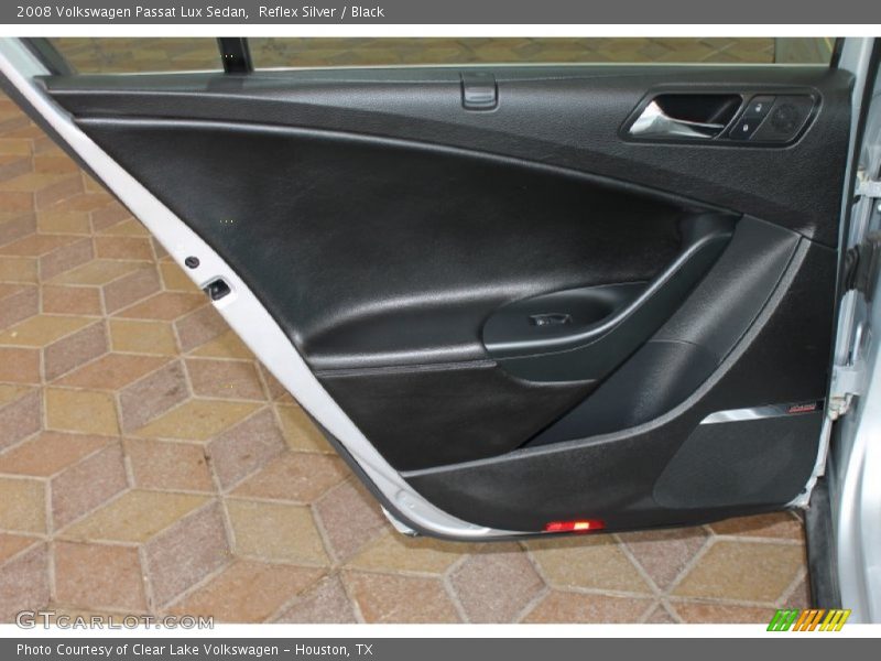Reflex Silver / Black 2008 Volkswagen Passat Lux Sedan