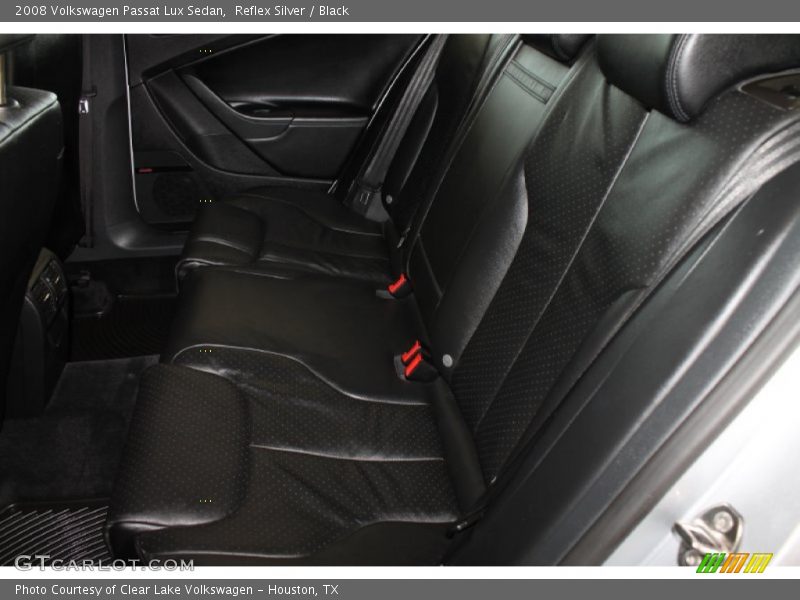 Reflex Silver / Black 2008 Volkswagen Passat Lux Sedan