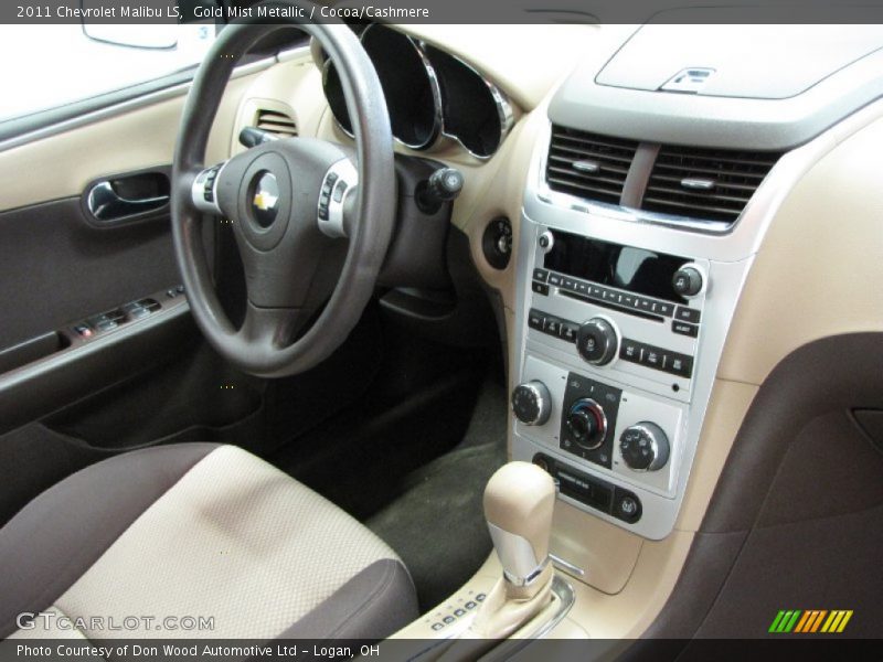 Gold Mist Metallic / Cocoa/Cashmere 2011 Chevrolet Malibu LS