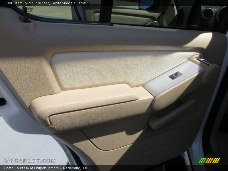 White Suede / Camel 2008 Mercury Mountaineer