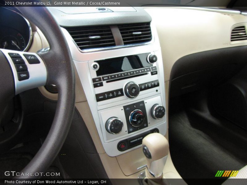 Gold Mist Metallic / Cocoa/Cashmere 2011 Chevrolet Malibu LS
