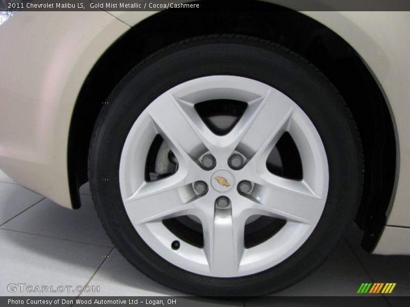 Gold Mist Metallic / Cocoa/Cashmere 2011 Chevrolet Malibu LS