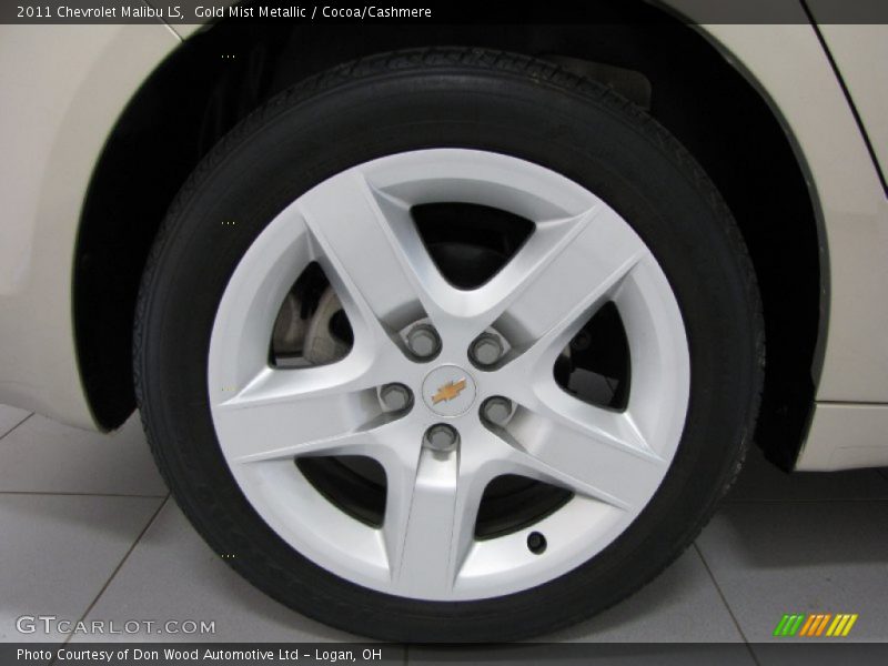 Gold Mist Metallic / Cocoa/Cashmere 2011 Chevrolet Malibu LS