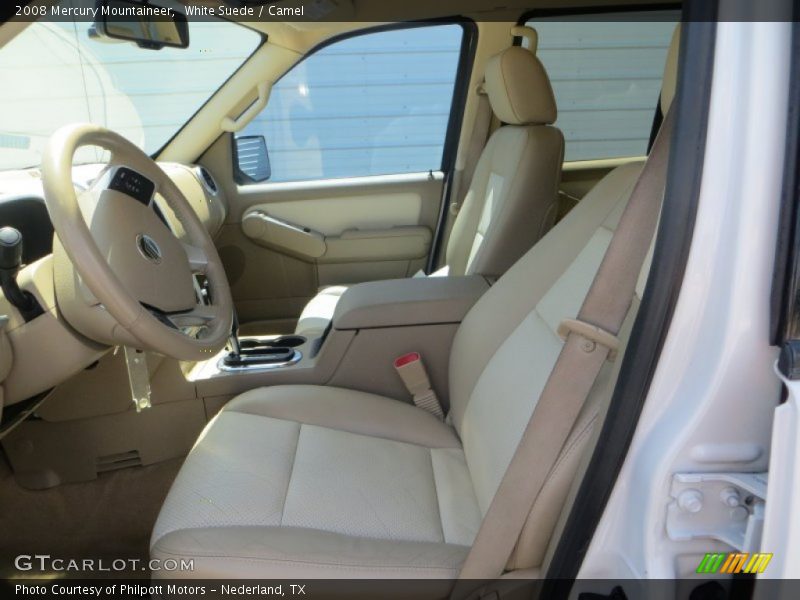 White Suede / Camel 2008 Mercury Mountaineer