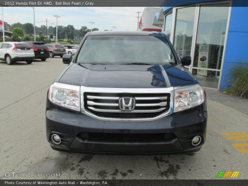 Bali Blue Pearl / Gray 2012 Honda Pilot EX 4WD