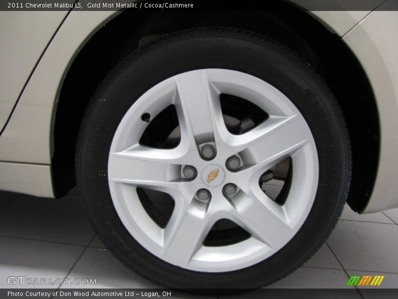 Gold Mist Metallic / Cocoa/Cashmere 2011 Chevrolet Malibu LS