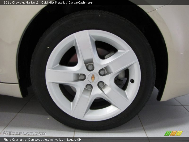 Gold Mist Metallic / Cocoa/Cashmere 2011 Chevrolet Malibu LS