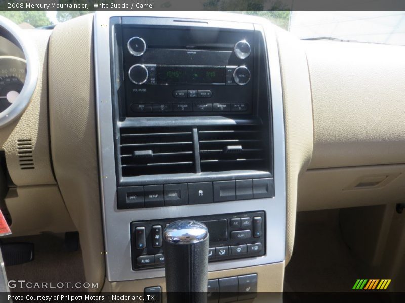 White Suede / Camel 2008 Mercury Mountaineer